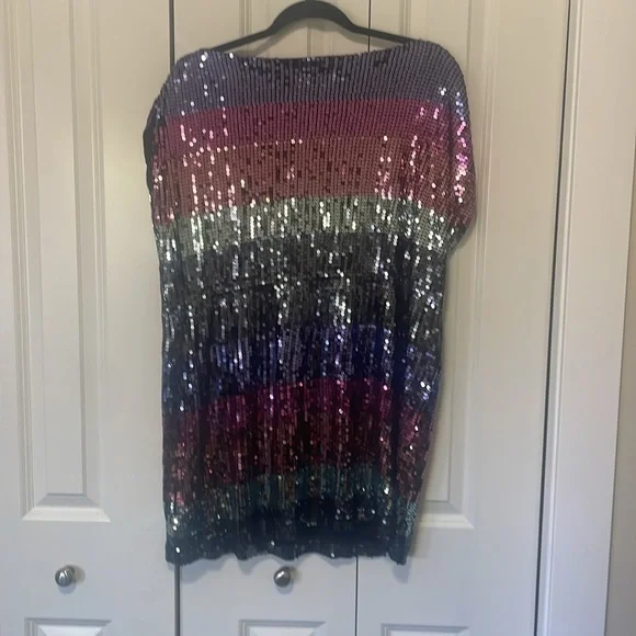 H& M Sequin Mini Dress - Picture 5 of 6